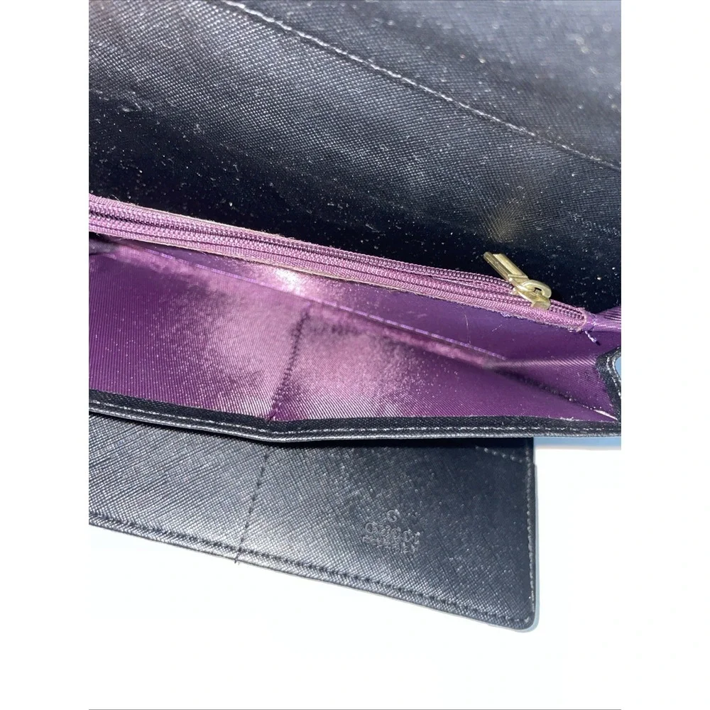 GUCCI‎ Queen Margaret GG Web Long Wallet Bee Compact